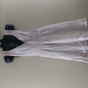 Women Dress Linen Sleeveless Sz large